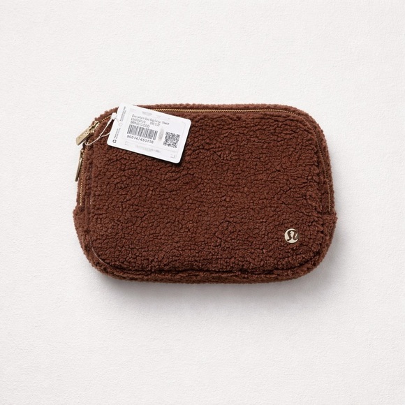 lululemon athletica Handbags - Lululemon Chocolate Fleece Pouch